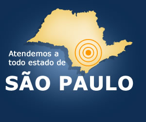Atendimento em todo estado de São Paulo